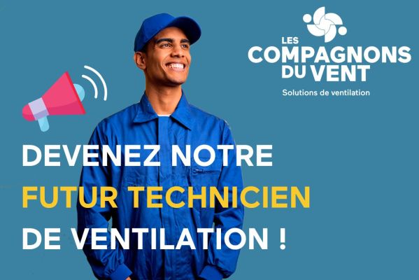 Nous sommes à la recherche de notre futur technicien de ventilation ! Et si c'était vous ?